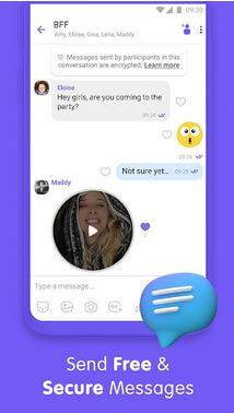 אפליקציית Viber Messenger לטלפון אנדרואיד וטאבלט